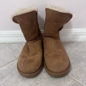 UGG Beige Sheepskin Boots